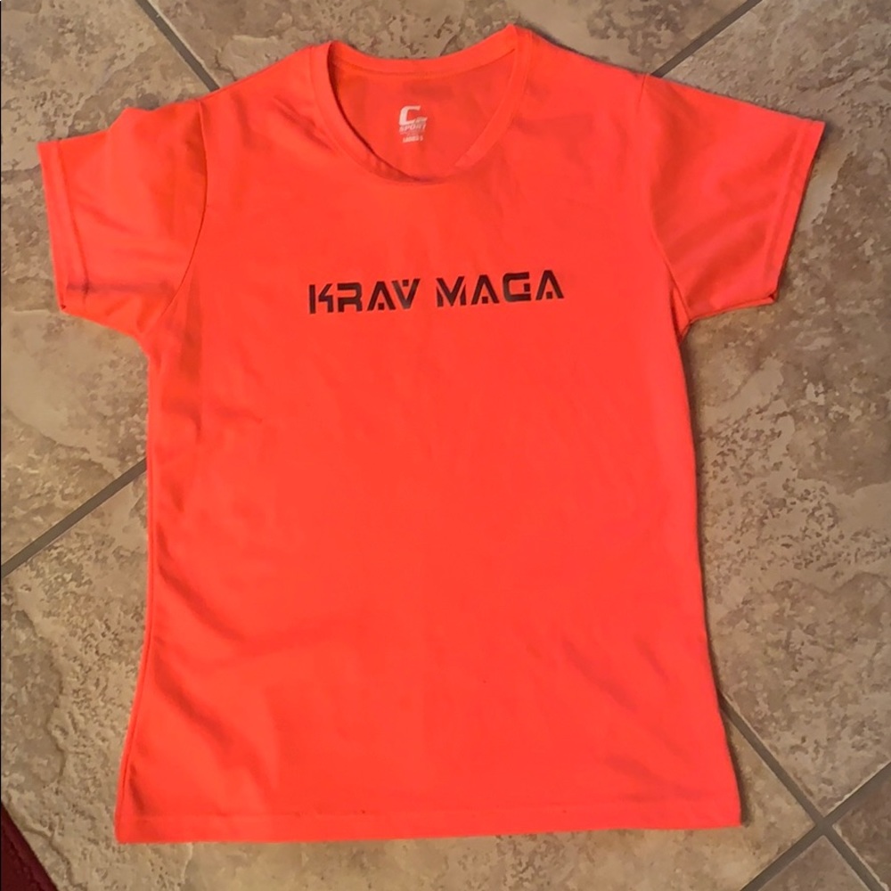 C2 Sport Orange sports shirt